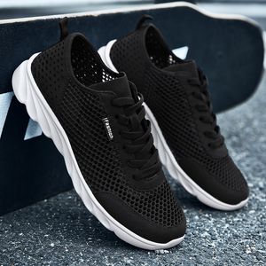 Zomer Heren Lichtgewicht Cozy Running Schoenen Adembaar Mesh Surface Hollow Out Plus Size 48 Tenis Masculino Zapatos de Hombre