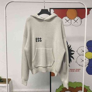 Suéteres para hombre Diseñador de punto para mujer Manga larga con capucha Carta Invierno Otoño Top de punto