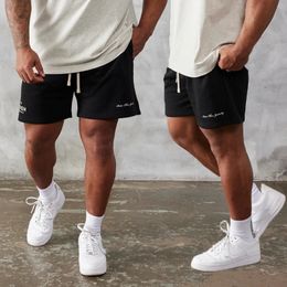 Summer Mens Shorts Cotton Imprimé Casual Five Point Pant Joggers Gym Sports Fitness Body Body Body Body Basketball 240403