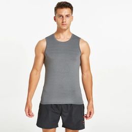 T-shirt sans manches Summer Sport Sport Sport Slim Running Shirts Men Outdoor Training Tops Blouse de gymne de gym de gym Blouse 240529