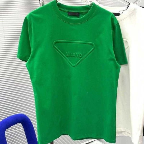 Camiseta de verano para hombre, camiseta de algodón con cuello redondo, camiseta de diseñador, camiseta para hombre, mujer, estampado clásico en 3D, camiseta de manga corta, camiseta holgada de gran tamaño