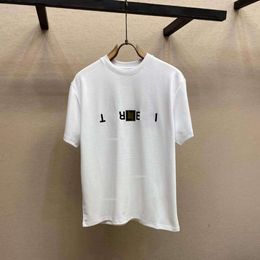 Summer Mens T-shirt Tee Designer T-shirt F Imprimer Polo Hip Hop Oversize Pull Top Hommes Femmes Haute Qualité 100% Pur Coton Vêtements À Manches Courtes