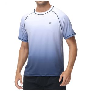 T-shirt masculin d'été Upf 50 manches courtes Rashguard Sage de course progressive Shirt Surf Tee Sweetwear randonnée Sport Shirts 240325