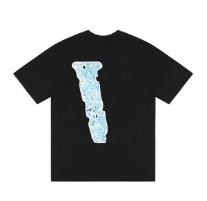 Zomer heren T-shirts Pop Smoke The Woo T-shirt Big V Hip Hop korte mouw Rose Fashion T-shirt mannen en vrouwen grote V ronde hals Tees T-shirt koppels top kleding pullover