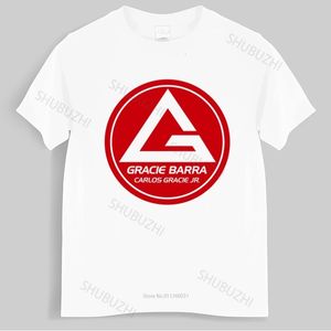T-shirt d'été pour hommes Gracie Barra Carlos GR t-shirt de jiu jitsu brésilien t-shirt de compression t-shirt unisexe adolescents dessus frais 240112