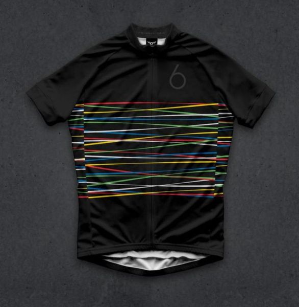 Verano para hombre Twin Six 6 Ciclismo Jersey manga corta Mtb Ropa para bicicleta Ropa de bicicleta de carreras tops only9396167