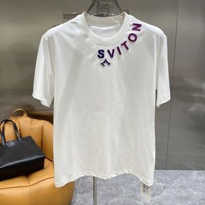 Diseñadores para hombres de verano camiseta tshirt para mujer con letras estampadas mangas cortas camisas de verano hombres camisetas sueltas talla asiática s-xxl