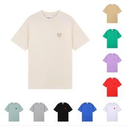 Designer Mens T Shirts TShirt Été Femmes De Luxe Brodé TShirts Mode Hommes Chemises Décontractées Homme Simple Versatile Vêtements