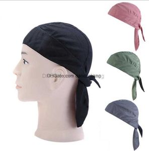 été maille tissu pirate chapeaux vélo de plein air moto cyclisme casquette sports de plein air yoga fitness masque casquettes respirant anti UV bandeaux turban