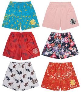 Short d'été en maille pour hommes, short de styliste, court, basket-ball, respirant, pantalon de plage, Sport, Gym, jogging, entraînement