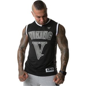 Zomer Mesh Tank Tops Heren Mode Trend Kleding Stringer Bodybuilding Fitness Absorberen Zweet Ademen Vrij Mannen Tanks Singlets