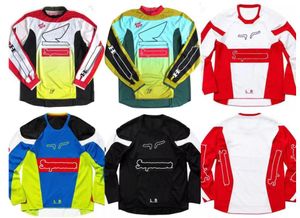 Nieuwe lente en herfst motorfietskleding Racing downhill jersey Aangepast met dezelfde stijl