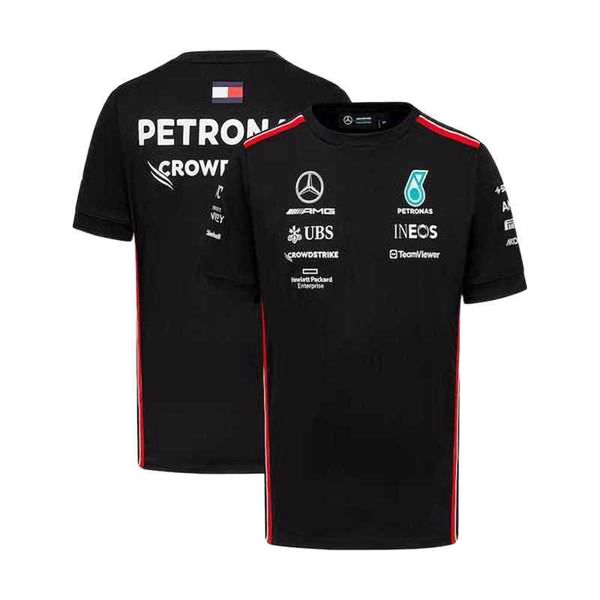 Combinaisons de course F1 de formule Multiple d'été, T-shirt décontracté à manches courtes et col rond respirant à séchage rapide, Design pour hommes