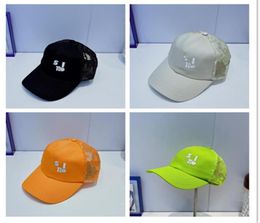 Sommer Net Baseball Ball Caps Hüte für Männer und Frauen Designer Mode Knochen Gebogene Gürtel Visier Casquette Snapback Sun Cap Hip Hop St3627977