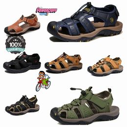 Zomer Nieuwe Strand Klassieke Hoge Kwaliteit Outdoor Comfortabele Waadsandalen Sportslippers voor heren en dames Zwart