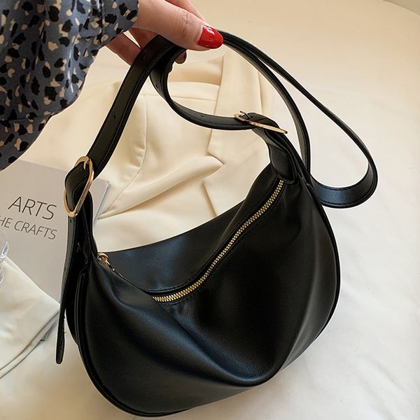 Sac à main d'été de haute qualité, noir, design de niche, sac à bandoulière sous les bras, nouvelle collection automne et hiver