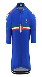 Zomer nieuwe ITALIË nationale vlag pro team wielertrui mannen wegwielrennen kleding mountainbike jersey fietskleding kleding4760518