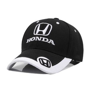 Novedad de verano, gorra de béisbol bordada coreana, sombrero con lengua para hombres y mujeres, sombrero Honda, sombrero de carreras F1, sombrero de regalo de tienda de 4S