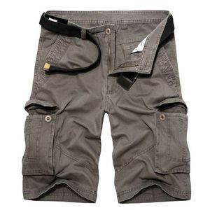 Summer nouveau quart de travail short Cotton Men's Fashion Multi Pocket Pocket Middle Pantal M524 55