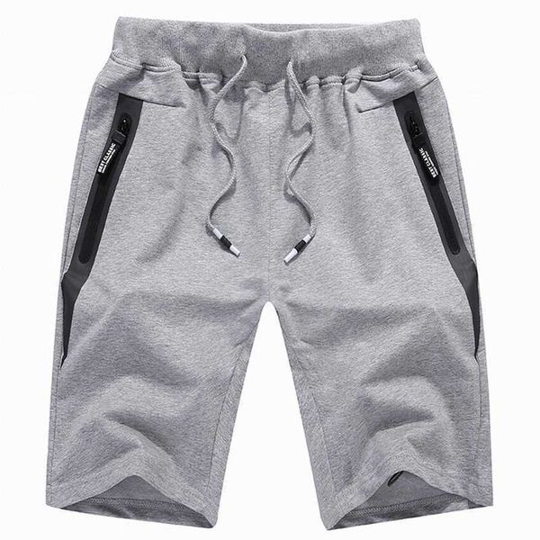 Été nouveaux shorts de loisirs hommes shorts de sport tricotés haute Capris qualité chaude homme Marque Vêtements vente coton mode masculine X0705