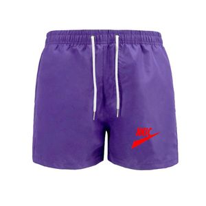 Zomer nieuwe heren fitness strand shorts heren zomer gym oefening ademende sportkleding jogging strand shorts merk logo print