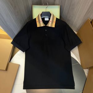 Summer New Mens Polo-Shirts Luxury Designer Corfrein à manches courtes Fashion T-shirt Fashion broderie Clans courts Colliers Colli