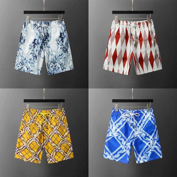 Summer New Mens Shorts Mix Brands Designers Fashion Board Court Gym Mesh Sportswear Séchage rapide Swimwear Printing Man Clothing Swim Beach Pants Asian Taille