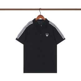 zomer Nieuwe heren Polo's dames Designer luxe T-shirts borduren schild brief katoenen t-shirt casual polo t-shirt tee casual top