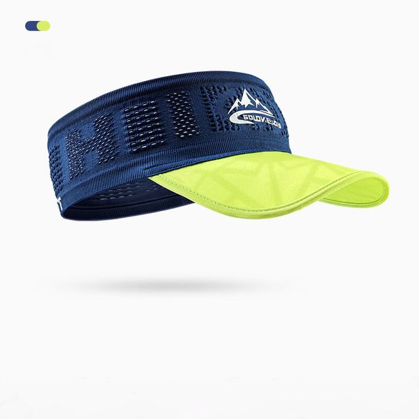 Novedad de verano, gorra con visera para hombres y mujeres, para correr al aire libre, senderismo, visera de ejercicio transpirable, gorra con protección solar