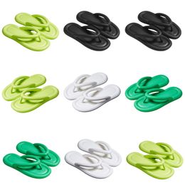 Verano nuevo producto zapatillas diseñador para zapatos de mujer Blanco Negro Verde cómodo Flip flop zapatillas sandalias moda-02 diapositivas planas para mujer GAI zapatos al aire libre sp