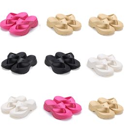 Été nouveau produit livraison gratuite pantoufles designer pour femmes chaussures blanc noir rose tongs sandales pantoufles souples mode-036 diapositives plates pour femmes GAI chaussures de plein air