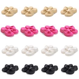Été nouveau produit livraison gratuite pantoufles designer pour femmes chaussures blanc noir rose tongs sandales pantoufles souples mode-028 diapositives plates pour femmes GAI chaussures de plein air