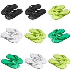 Été nouveau produit pantoufles designer pour femmes chaussures blanc noir vert confortable tongs pantoufles sandales mode-06 femmes diapositives plates GAI chaussures de plein air