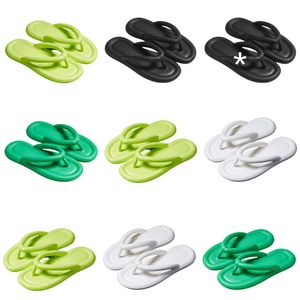 Zomer nieuw product slippers ontwerper voor dames schoenen Wit Zwart Groen comfortabel Flip flop pantoffel sandalen fashion-054 dames platte slides GAI outdoor schoenen