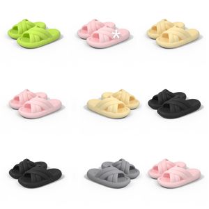 zomer nieuw product gratis verzending slippers ontwerper voor dames schoenen groen wit zwart roze grijs pantoffel sandalen mode-031 dames platte slides GAI outdoor schoenen sp