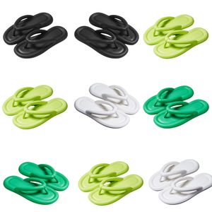 Zomer nieuw product slippers ontwerper voor dames schoenen Wit Zwart Groen comfortabel Flip flop pantoffel sandalen fashion-011 dames platte slides GAI outdoor schoenen sp