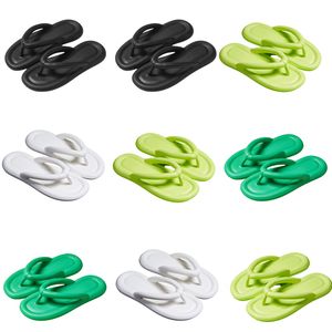 Zomer nieuw product slippers ontwerper voor dames schoenen Wit Zwart Groen comfortabel Flip flop pantoffel sandalen fashion-014 dames platte slides GAI outdoor schoenen sp