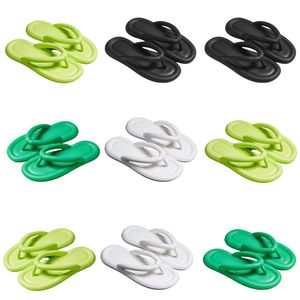 Zomer nieuw product slippers ontwerper voor dames schoenen Wit Zwart Groen comfortabel Flip flop pantoffel sandalen fashion-018 dames platte slides GAI outdoor schoenen