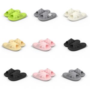 zomer nieuw product gratis verzending slippers ontwerper voor dames schoenen groen wit zwart roze grijs pantoffel sandalen fashion-042 dames platte slides GAI outdoor schoenen