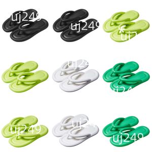 Zomer nieuwe product slippers ontwerper voor vrouwen schoenen wit zwart groen comfortabele flip flop slipper sandalen mode-033 dames platte dia's gai outdoor schoenen xj