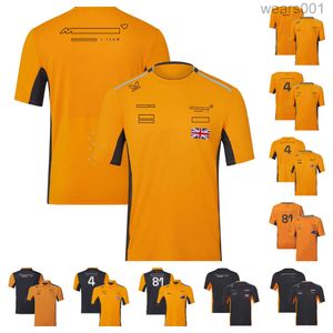 Été Nouveaux vêtements de course à manches courtes F1 Équipe uniforme Mens personnalisés T-shirt à séchage rapide décontracté 5Mav Kuwk