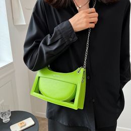 Été nouveau argent vert couleur unie sac de créateur mode sac à bandoulière en cuir sac à main classique beau luxueux sac de maquillage pour femmes portefeuille pour hommes grande capacité