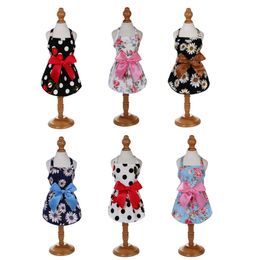 Été nouveau streamer vêtements robe chien vêtements Sweety princesse robe Teddy chiot robes de mariée pour chien petit moyen chiens accessoires pour animaux de compagnie