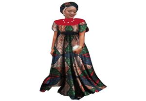 Robes africaines de nouveau style d'été pour femmes dashiki robe de fête élégante plus taille de vêtements africains traditionnels brw wy25635049700