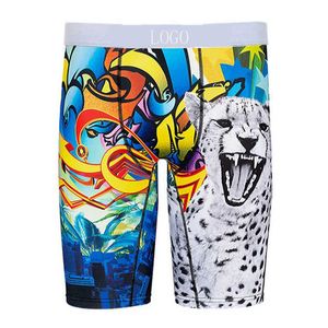 Été Nouveau homme à la mode garçon xxl plus taille Desinger Vendor Underwear Man Shorts Pants Boxers Sport Cartoon Printing Boxers Briefs S-XXL 571