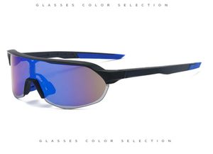 Été Nouvelle femme Ski Biking extérieur éblouissant Mercury Sunglasses Man Sport Bicycle Glass Wind Eyewear Big Rimmed Sun Glasses Glitte5188011