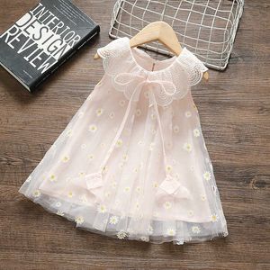 Été nouveau-né bébé filles robe vêtements princesse fête anniversaire tutu robe pour bébé robe de baptême 0-2y vêtements pour bébés Vestidos Q0716
