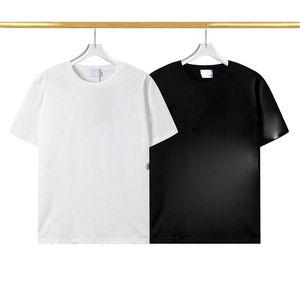 Summer of Shirts Men Designer T-shirt Pure en coton t-shirts imprimé t-shirts blancs noirs décontractés couples courtes à manches courtes confortables pour les hommes et les femmes A34