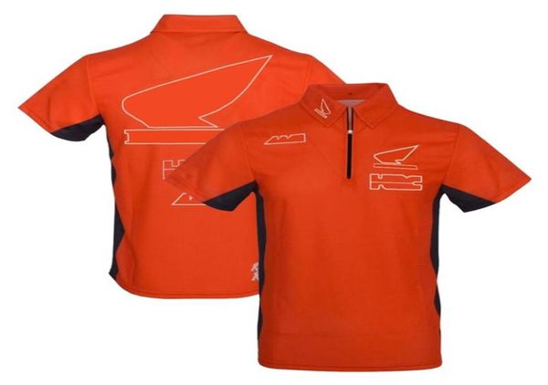Vêtements de moto hors route d'été Tsports de sport automobile Tshirt Team ShortSleeved Polo Polo Vertier Bike Cycling Clothing peut être 8875425