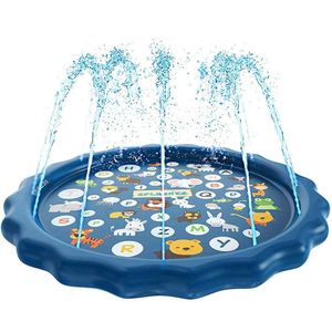 Zomer Outdoor Spray Water Kussen PVC Opblaasbare Spray Water Speelgoed Voor Kinderen Spelen Water Mat Games Beach Gazon Sprinkler Pads 210724